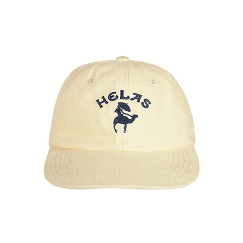 Helas Droma Strap-Back Hat Yellow One size fits all