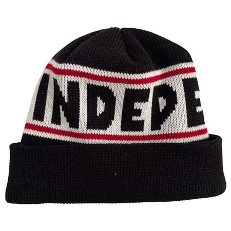 Independent Bar Logo Beanie Black One size fits all