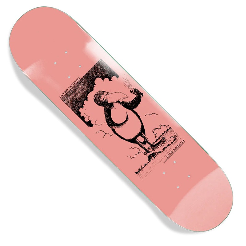 Jacuzzi Unlimited Louie Barletta Toy EX7 Deck Pink 8.25 x 32 WB:14.25