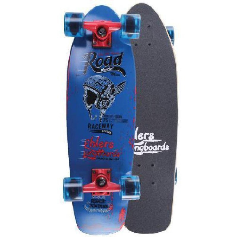 Mini Road Warrior Kicktail 27 inch Longboard Complete