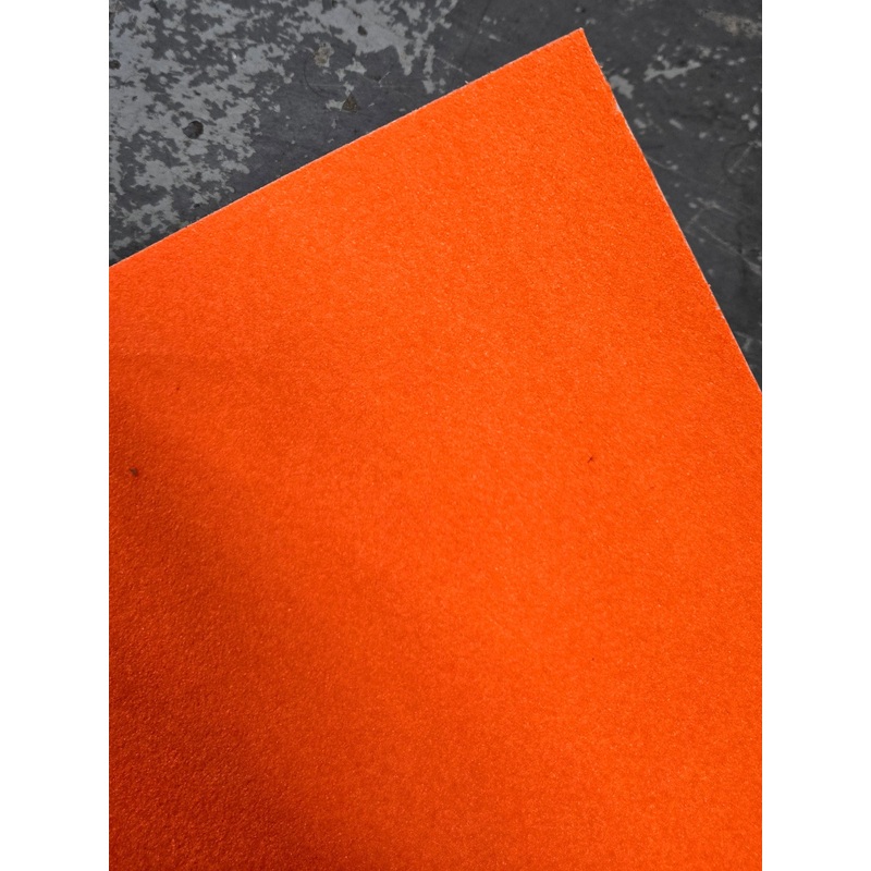 Orange Skateboard Grip Tape 10″x32″
