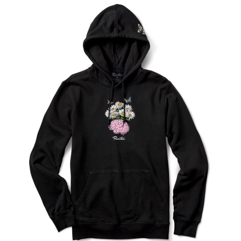 Primitive Mental Wealth Hoodie Medium Black Medium