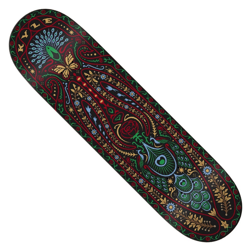 Real Kyle Walker Woven Easy Rider Deck Multicolor 8.38 x 32.25 WB:14.5