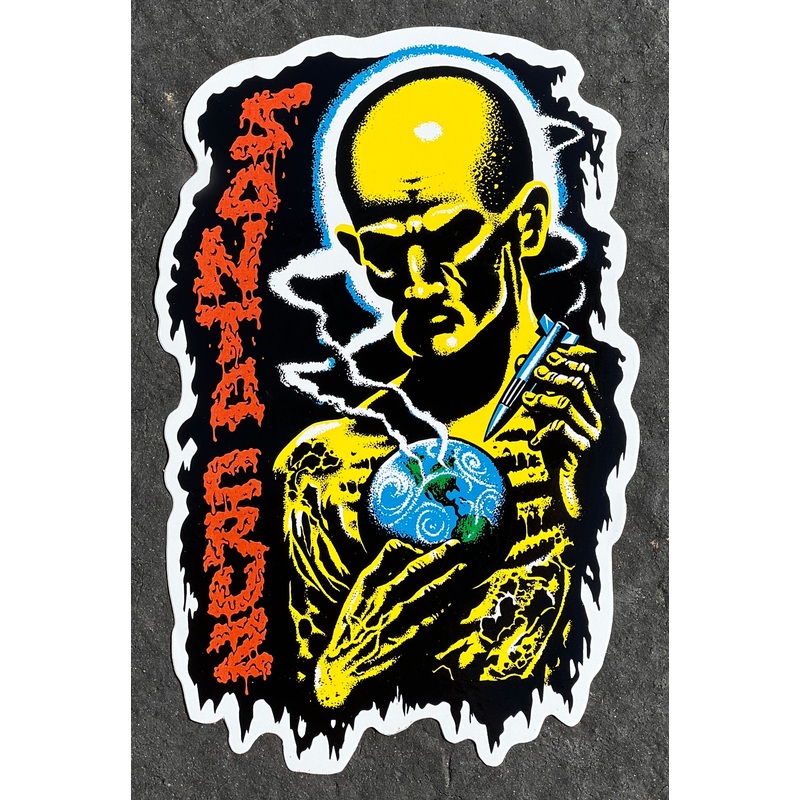 Santa Cruz Jeff Kendall End of the World Skateboard Sticker