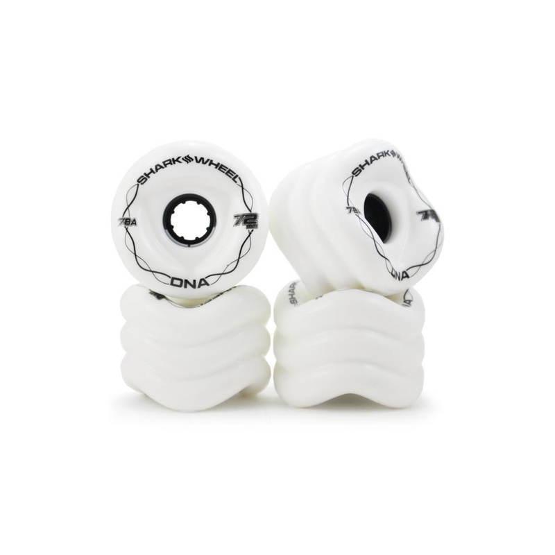 Shark Wheels Longboard – 72MM,78AWHITEDNA