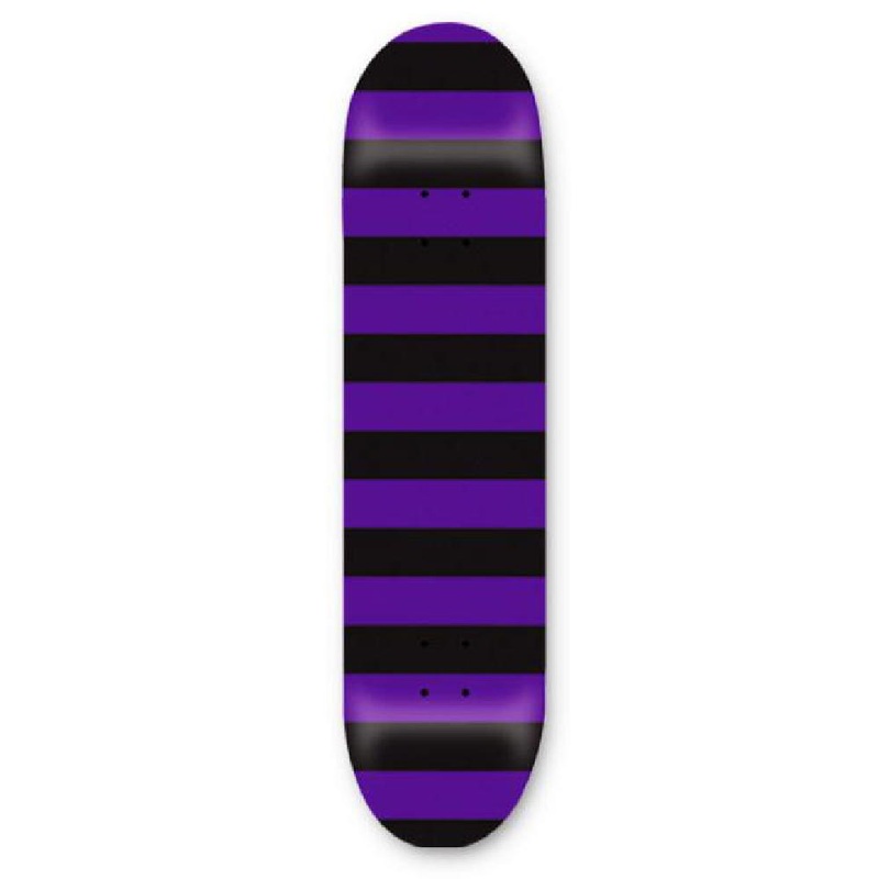 Skateboard 31″ SDS Graphic – Fat Stripe – Purple – 7.5″ – Deck