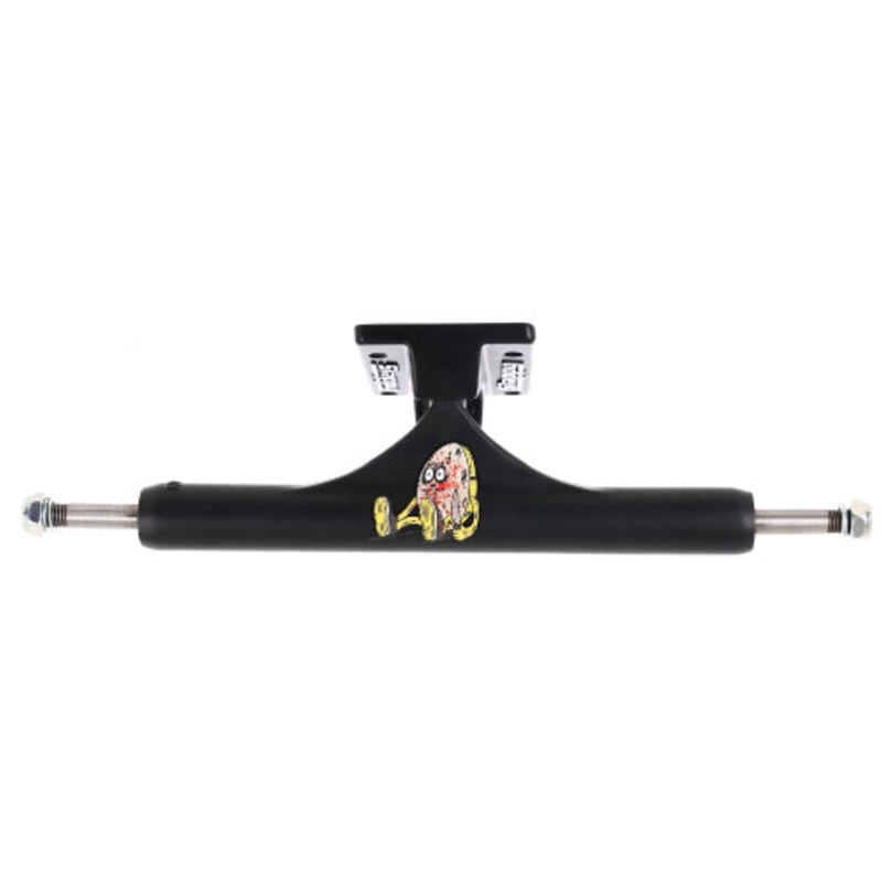 Slappy X Heroin Curb Killers ST1 Inverted Matte Black Trucks (Set of 2) 8.5″