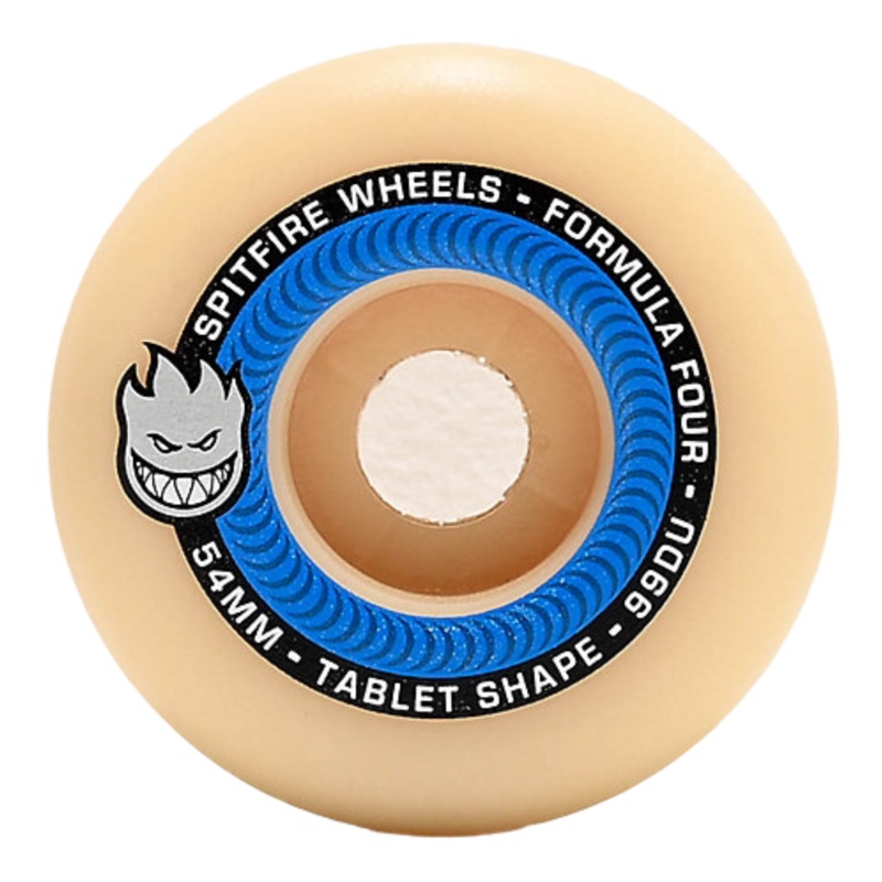 Spitfire Formula Four Tablets 54mm 99du 54mm White