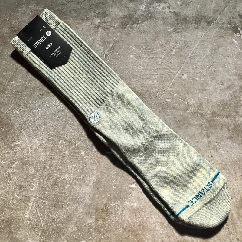 Stance Socks – Icon Dyed Crew Sock – Sea Green