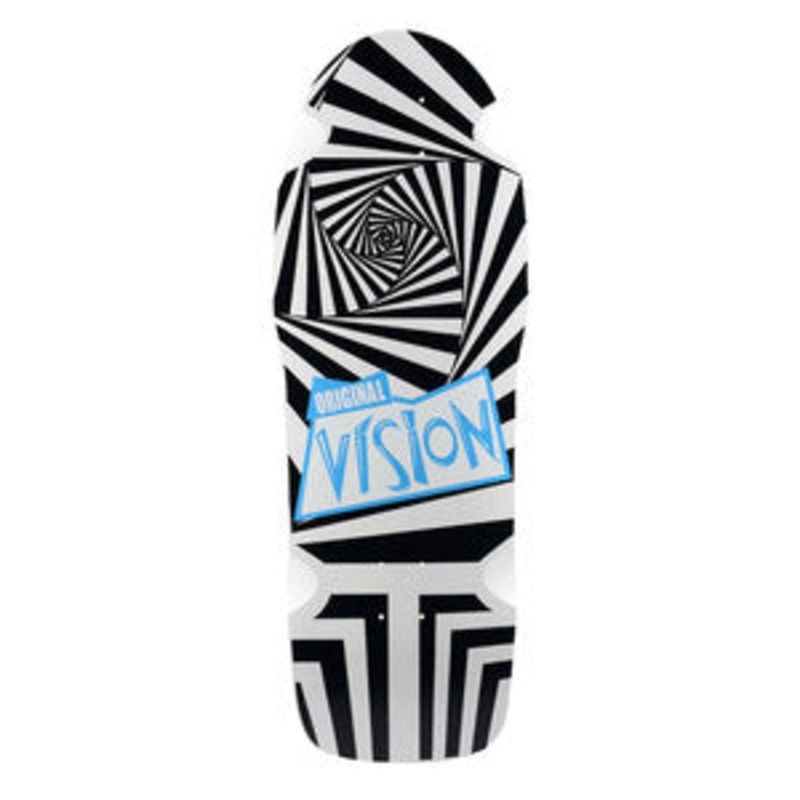 Vision ORIGINAL VISION “GATOR” reissue Skateboard Deck – WHITE BLACK