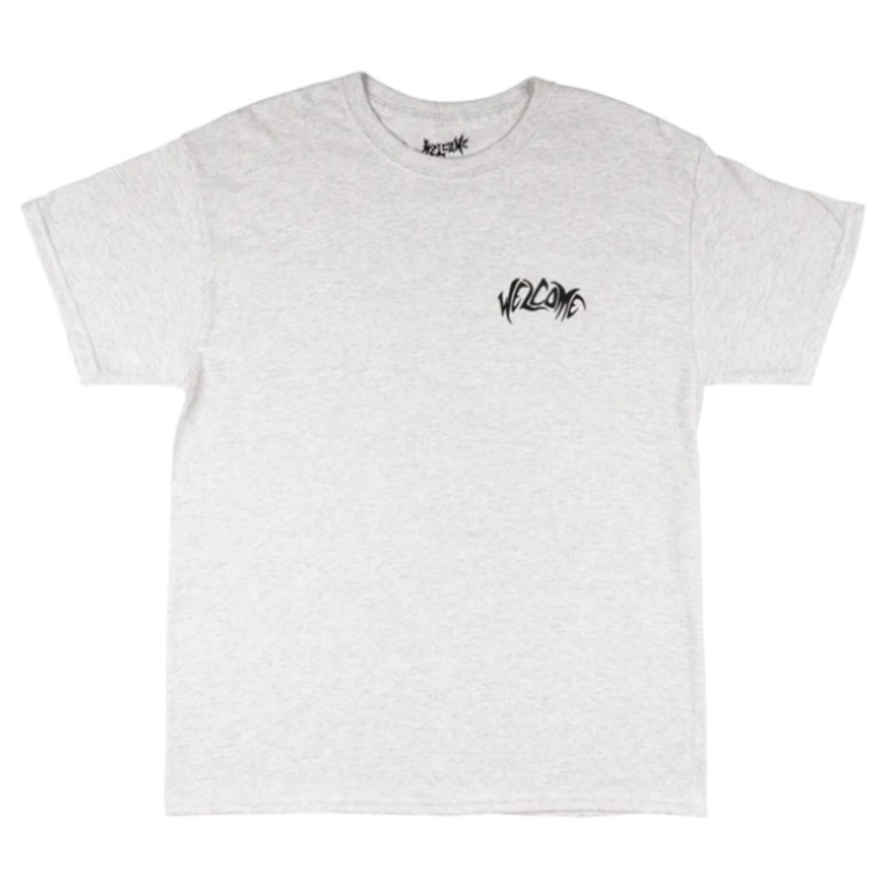 Welcome Thumper Tee Ash Light Gray Small