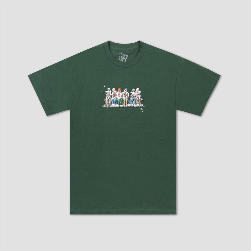 Bronze Dog Gang T-Shirt Forest Green Small