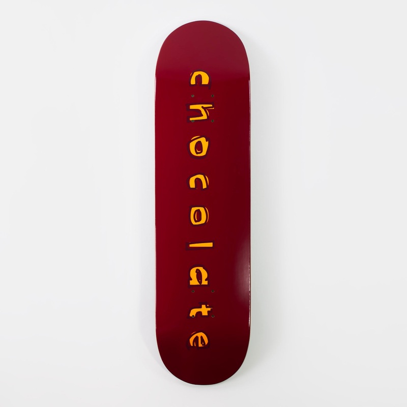 Chocolate 8″ Comic Aikens Deck – Red 8″
