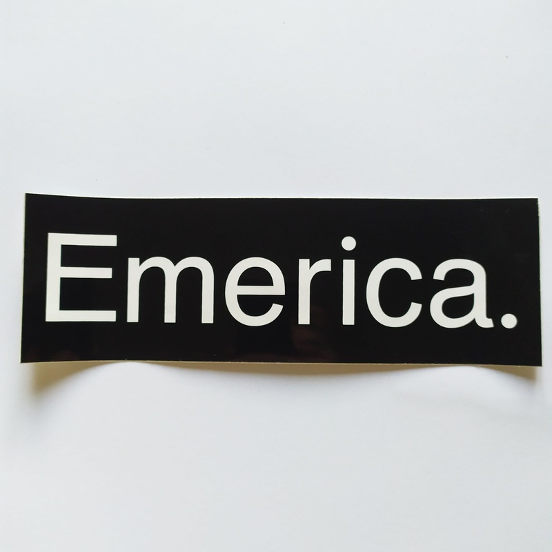 Emerica Shoes Skateboard Sticker – Large