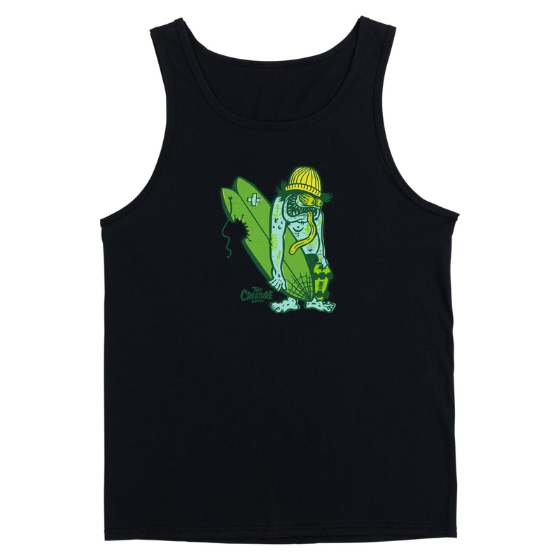 Haunted Sea Mens Creature Tank Black S