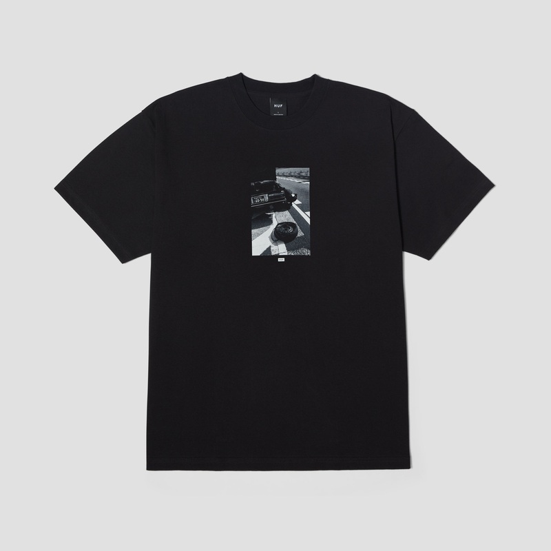 HUF Mason Shortsleeve T-Shirt Black Small