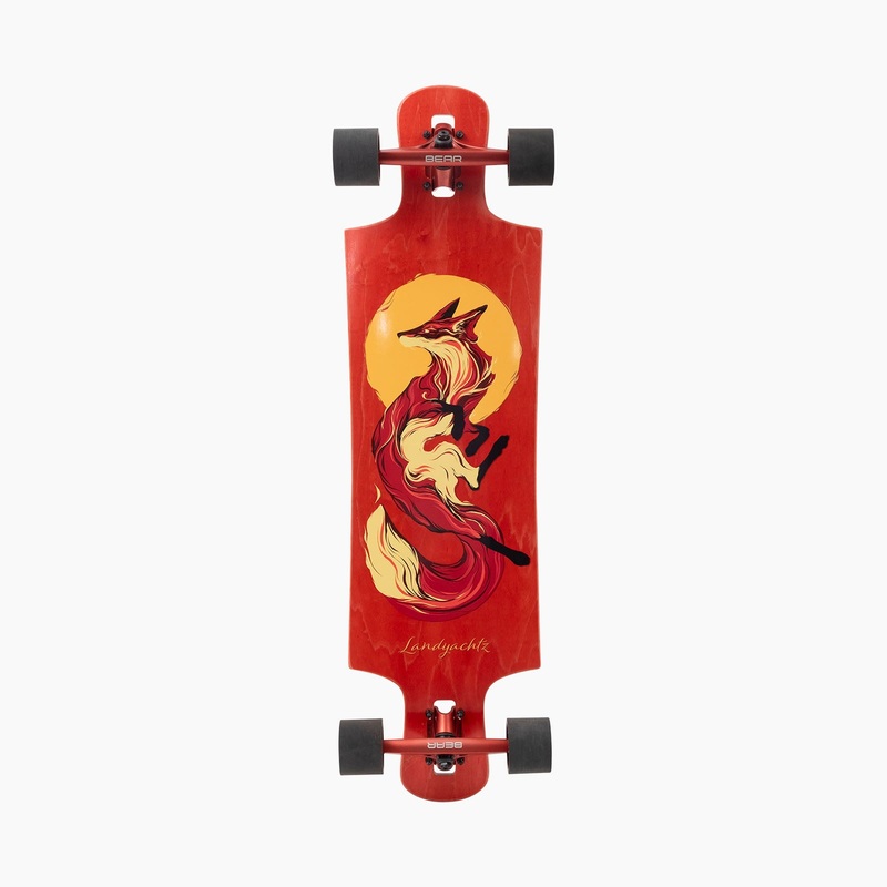 Landyachtz Drop Hammer Sun Fox Complete Longboard