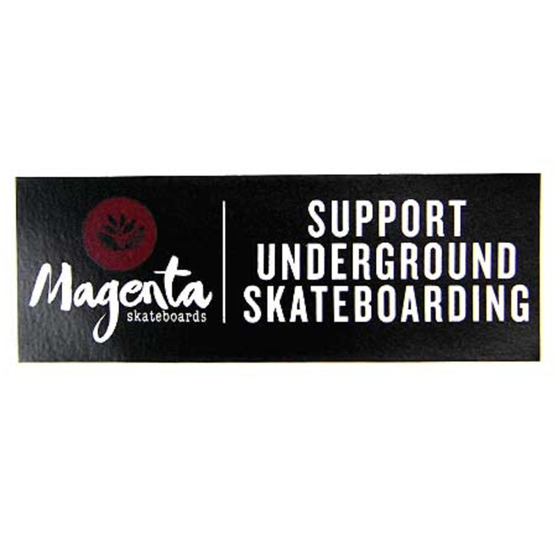 Magenta Support Underground Sticker N/A N/A
