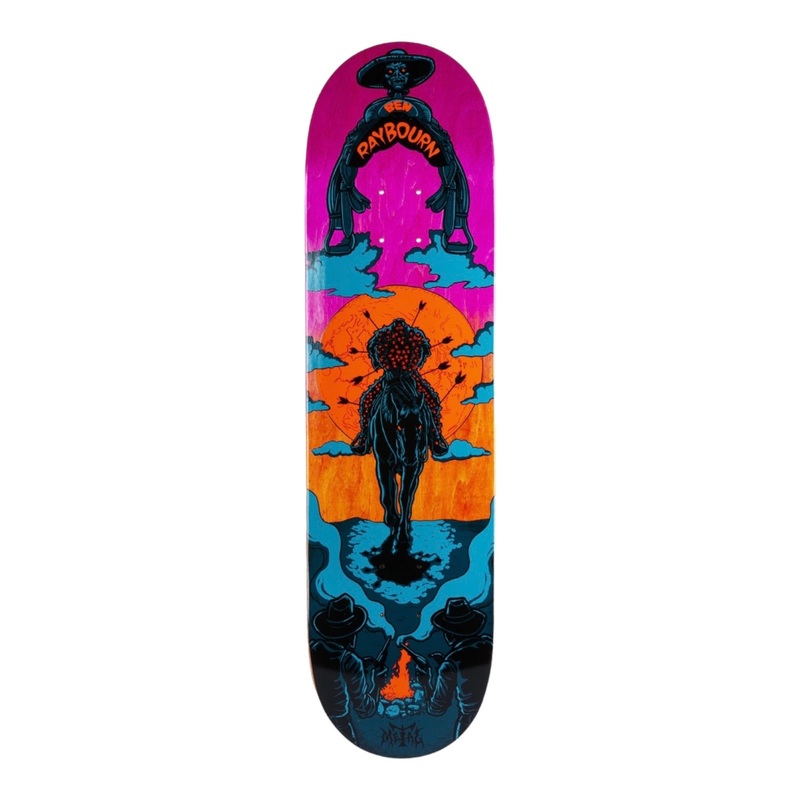 METAL RAYBOURN EL MUERTO  DECK 8.5 ASSORTED STAINS 8.5