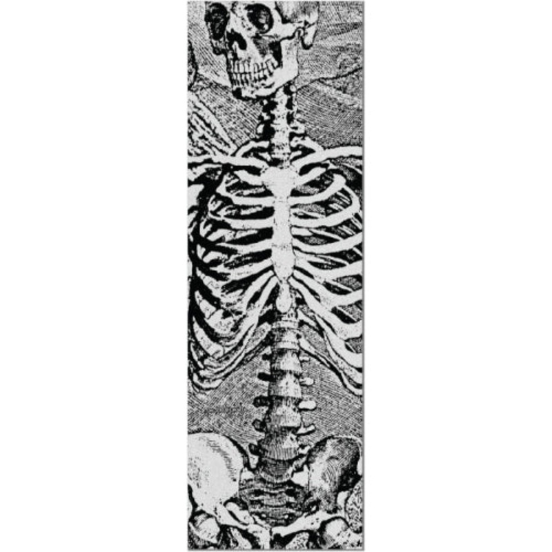 Powell Peralta Skull & Sword Skeleton Clear Griptape 10.5 10.5″ x 33″