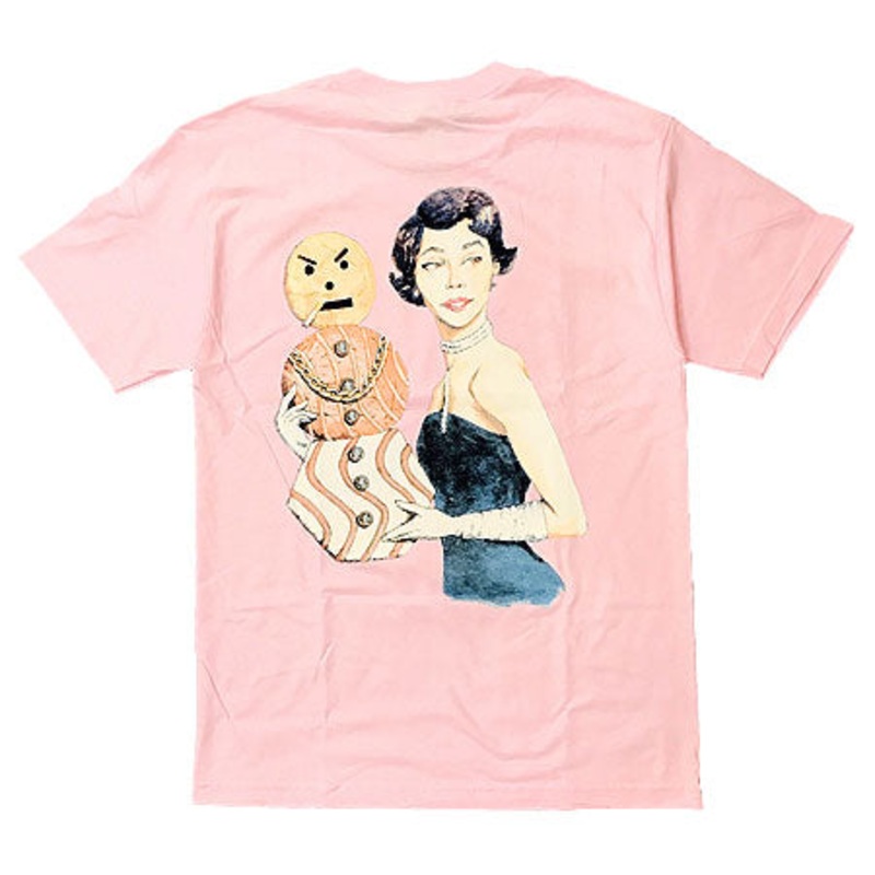 Quartersnacks Champagne Forever T Shirt Pink Small