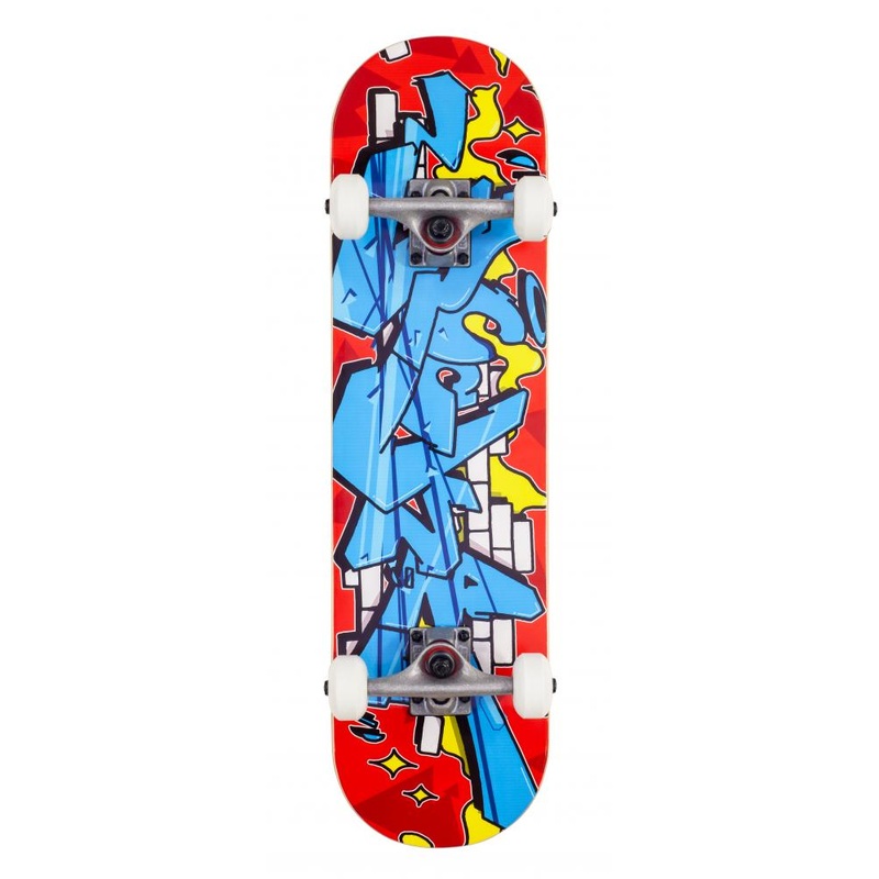 Rocket – 7.375″ – Mini Bricks Complete Skateboard – Multi