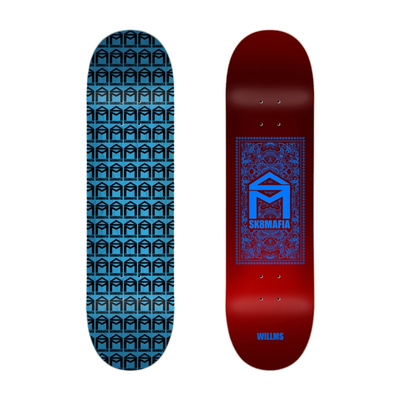 SK8MAFIA Willms Paisley Foil 8.3″ Skateboard Deck 8.3″ WB 14.25″
