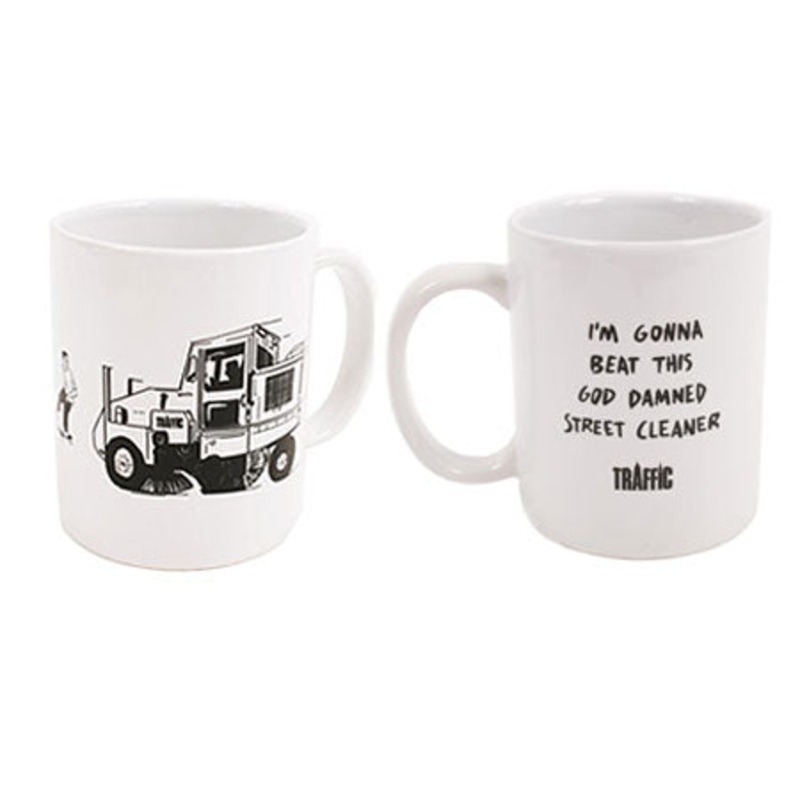 Traffic Skateboards Street Cleaner Mug White One size fits all