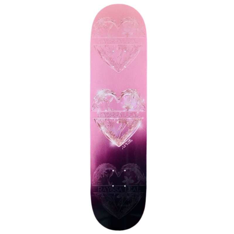 April Rayssa Leal Heart 8.0″ Skateboard Deck 8.0″ WB 14.18″