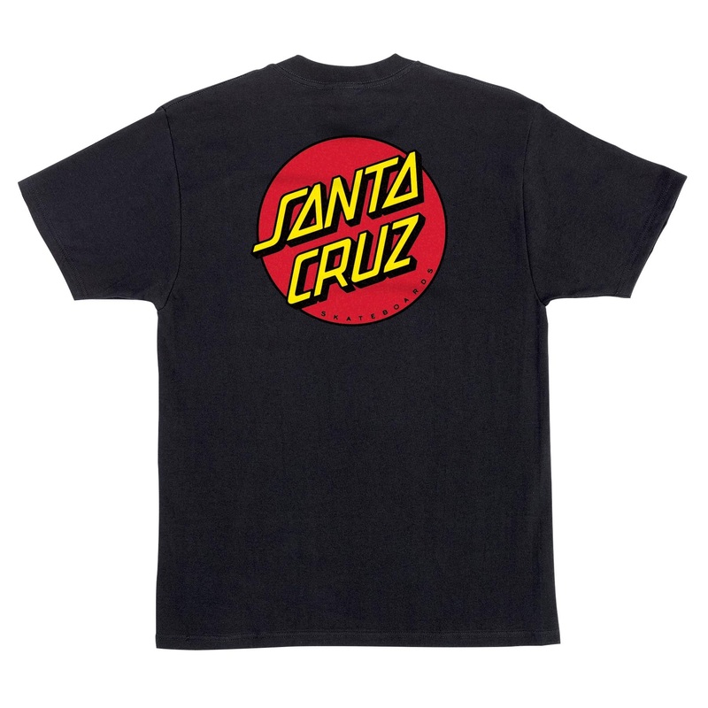 Classic Dot Chest Mens Santa Cruz T-Shirt Military Green S
