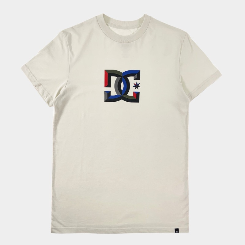 DC Shoes Star Dimensional T-shirt – Lily White S