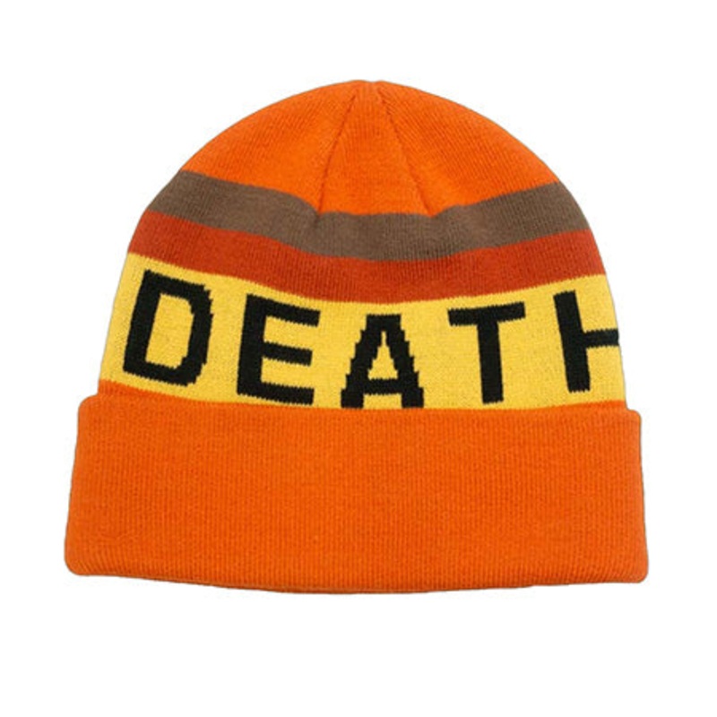 Deathwish Drifter Beanie Orange One size fits all