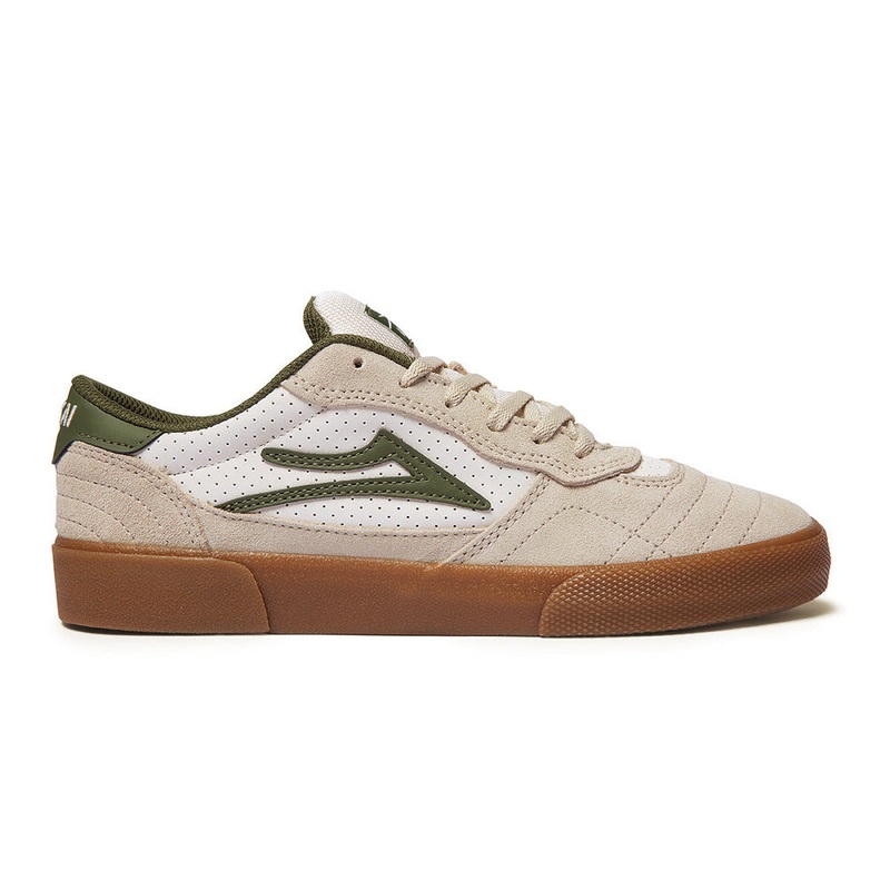 Lakai Cambridge Skate Shoes – Cream Suede 8 Cream Suede