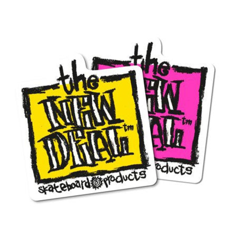 New Deal Skateboards Original Napkin Sticker Assorted 3″