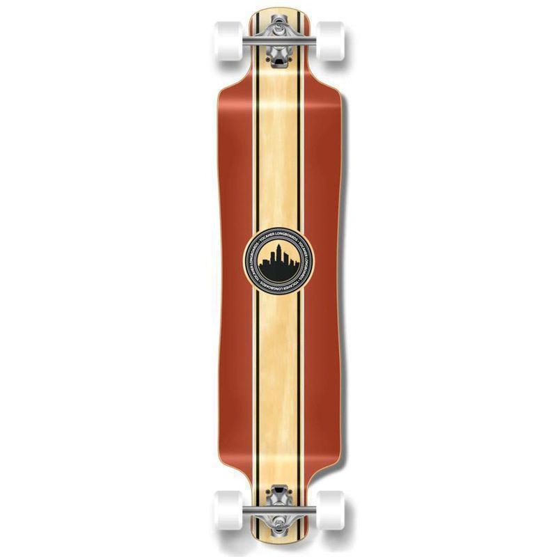 Punked Lowrider Double Drop Crest 40″ Longboard Complete