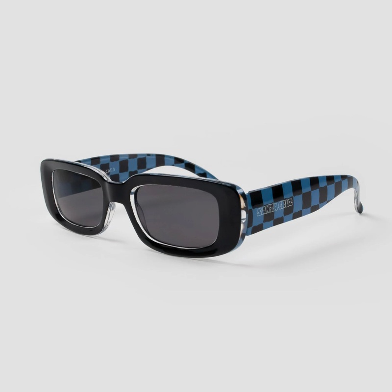 Santa Cruz Speed MFG Sunglasses – Black/Sky Blue