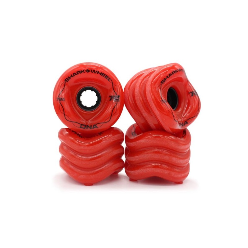 Shark Wheel Lava Red DNA  72MM, 78A Longboard Wheels