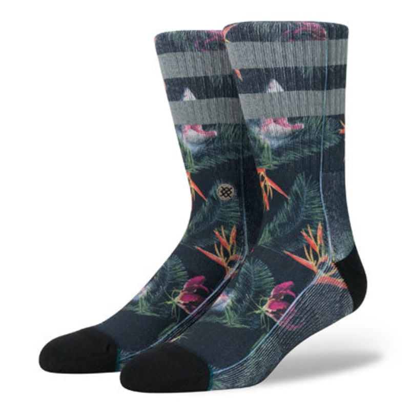 Stance Fish Food Kids Socks Black Large