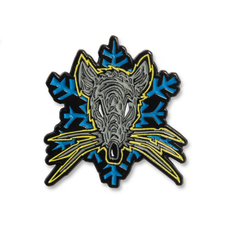 STREET PLANT SVITAK “SKATE RAT” ENAMEL PIN