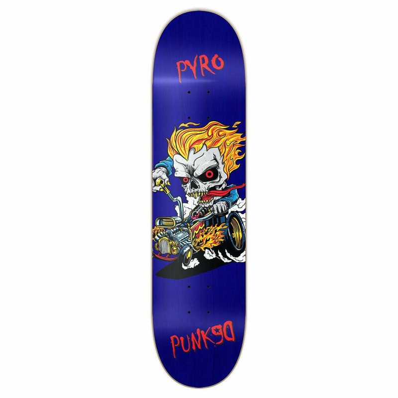 Yocaher Graphic Skateboard Deck – Hot Rod Pyro 7.5″