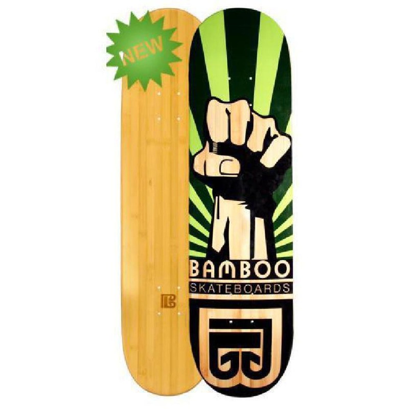 Bamboo Skateboard Power from Bamboo Skateboards Complete 8.5