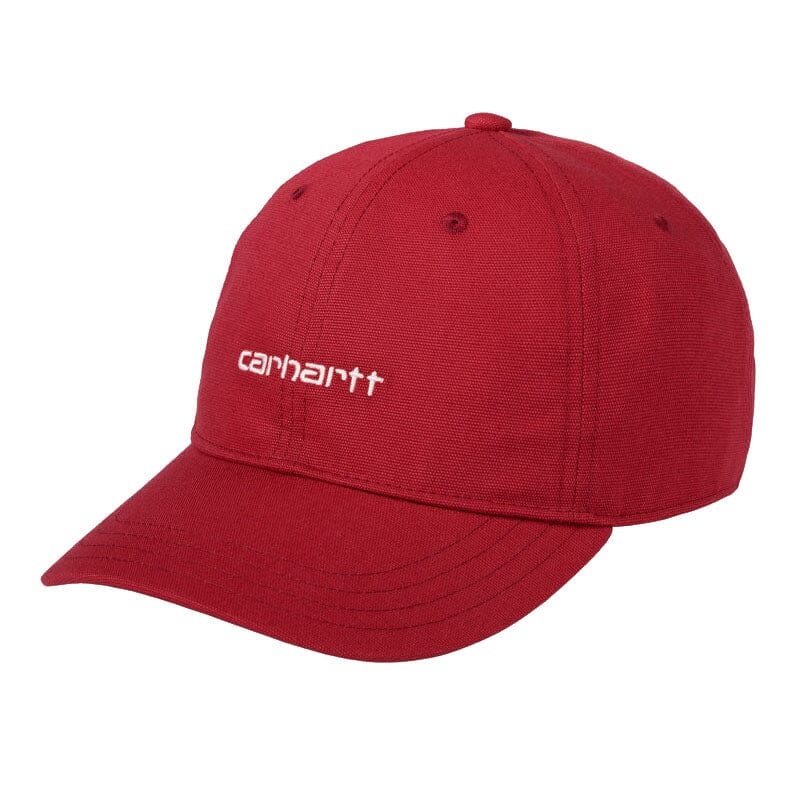 Carhartt WIP Canvas Script Cap Arcade/White