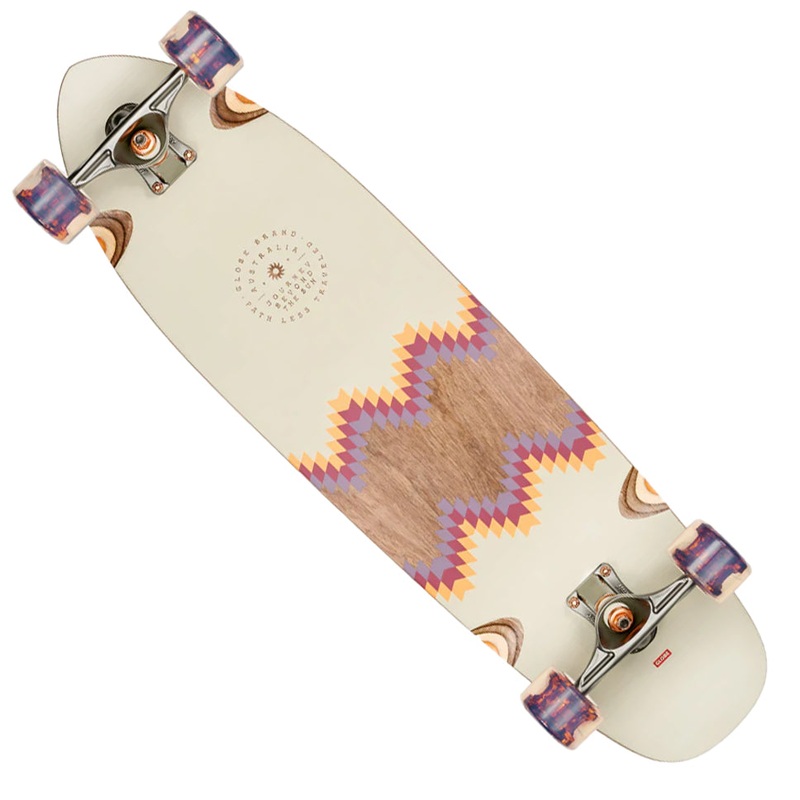 Globe Footwear Forager Cruiser Complete Skateboard Mesa 9.125 x 34.5 WB:21.25