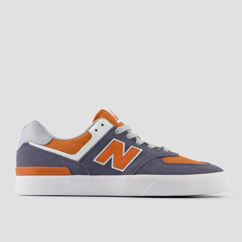 New Balance Numeric 574 Skate Shoes Grey / Orange UK7