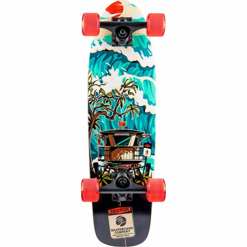 Sector 9 Bambino Shorebreak 26.5″ Cruiser Longboard Complete