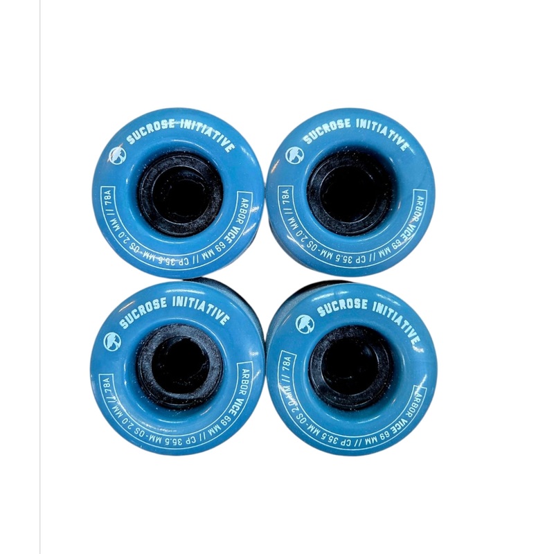 Skateboard wheels ARBOR SUCROSE 64mm 78a – SLATE BLUE