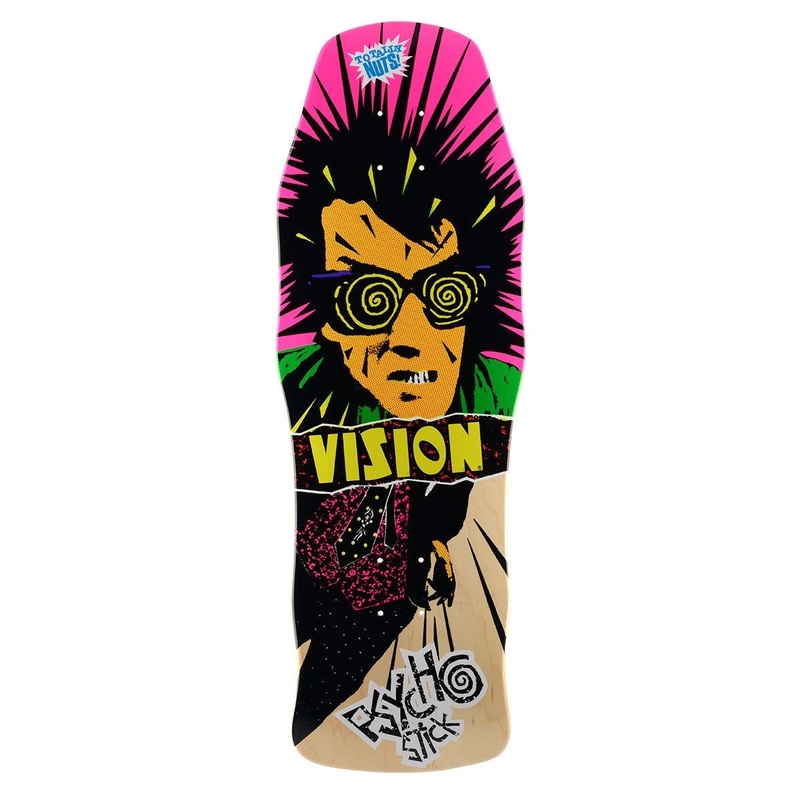 Vision Original Psycho Stick 10″ Skateboard Deck Natural