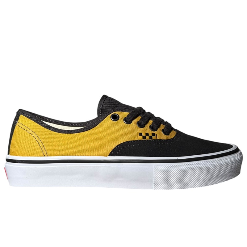 VN000EERBLN Fade Brown Mustard Authentic Vans Skate Suede Shoes 7