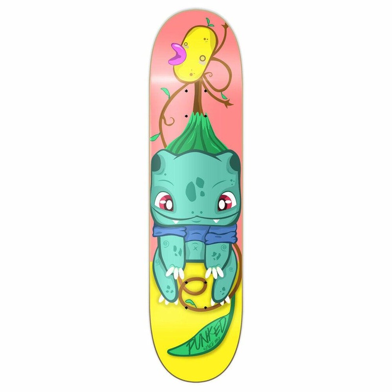 Yocaher Graphic Skateboard Deck  – PIKA Series – Bulbi 7.5″