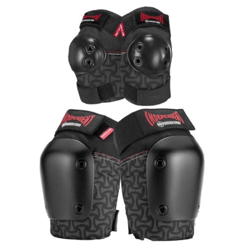 187 Killer Pads Knee & Elbow Combo Pad Set – Independent Trucks Black S/M